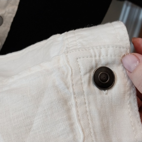 Nwt Jones&Co Elegant Off-White Denim Jacket for Women - Picture 6 of 12